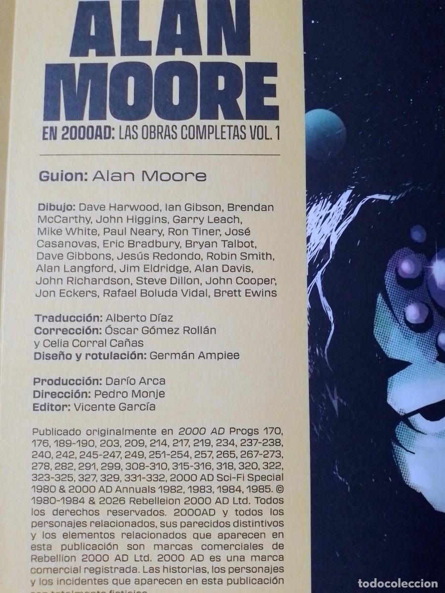 C&oacute;mics: Alan Moore en 2000AD: Las Obras Completas Vol. 1 - Dolmen - Foto 4