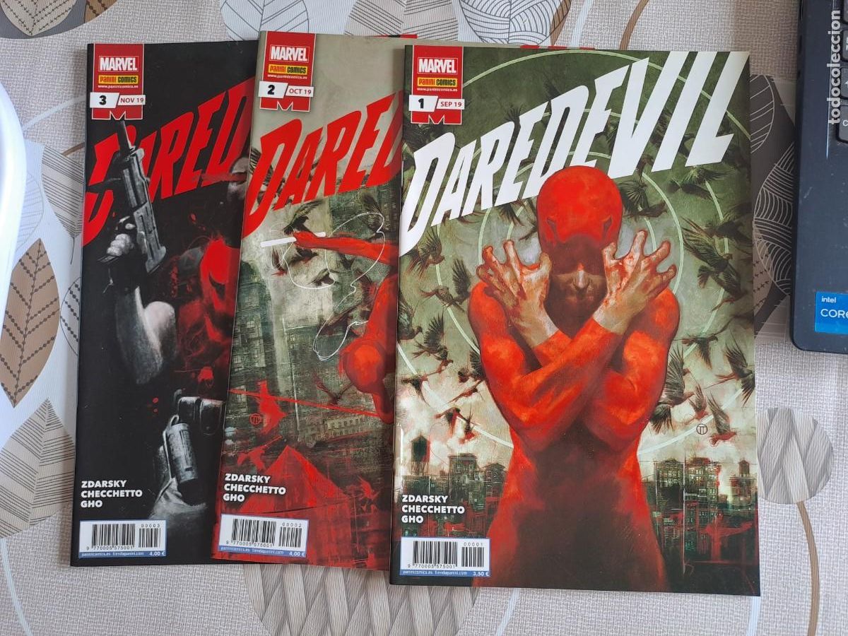 C&oacute;mics: Daredevil 1, 2 y 3, Panini en muy buen estado Bolsa DA - Foto 1