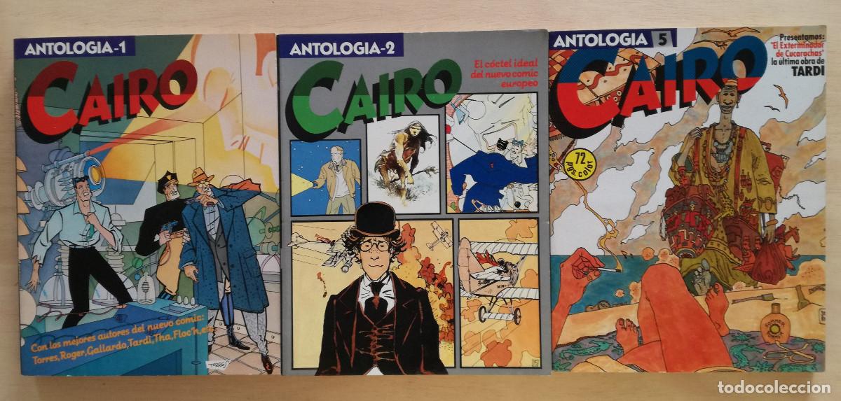 C&oacute;mics: CAIRO - ANTOLOGIA 1 2 Y 5 - N&ordm; 1 2 3 4 5 6 7 8 16 17 Y 18