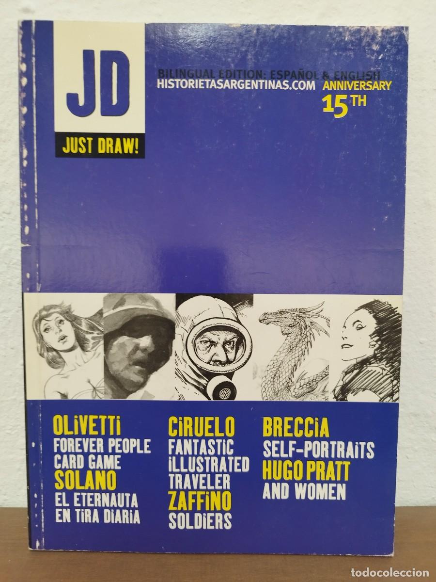 C&oacute;mics: LIBRO JD JUST DRAW! HISTORIETASARGENTINAS.COM 15TH ANNIVERSARY (VERSI&Oacute;N 2.1) - EDICI&Oacute;N BILING&Uuml;E