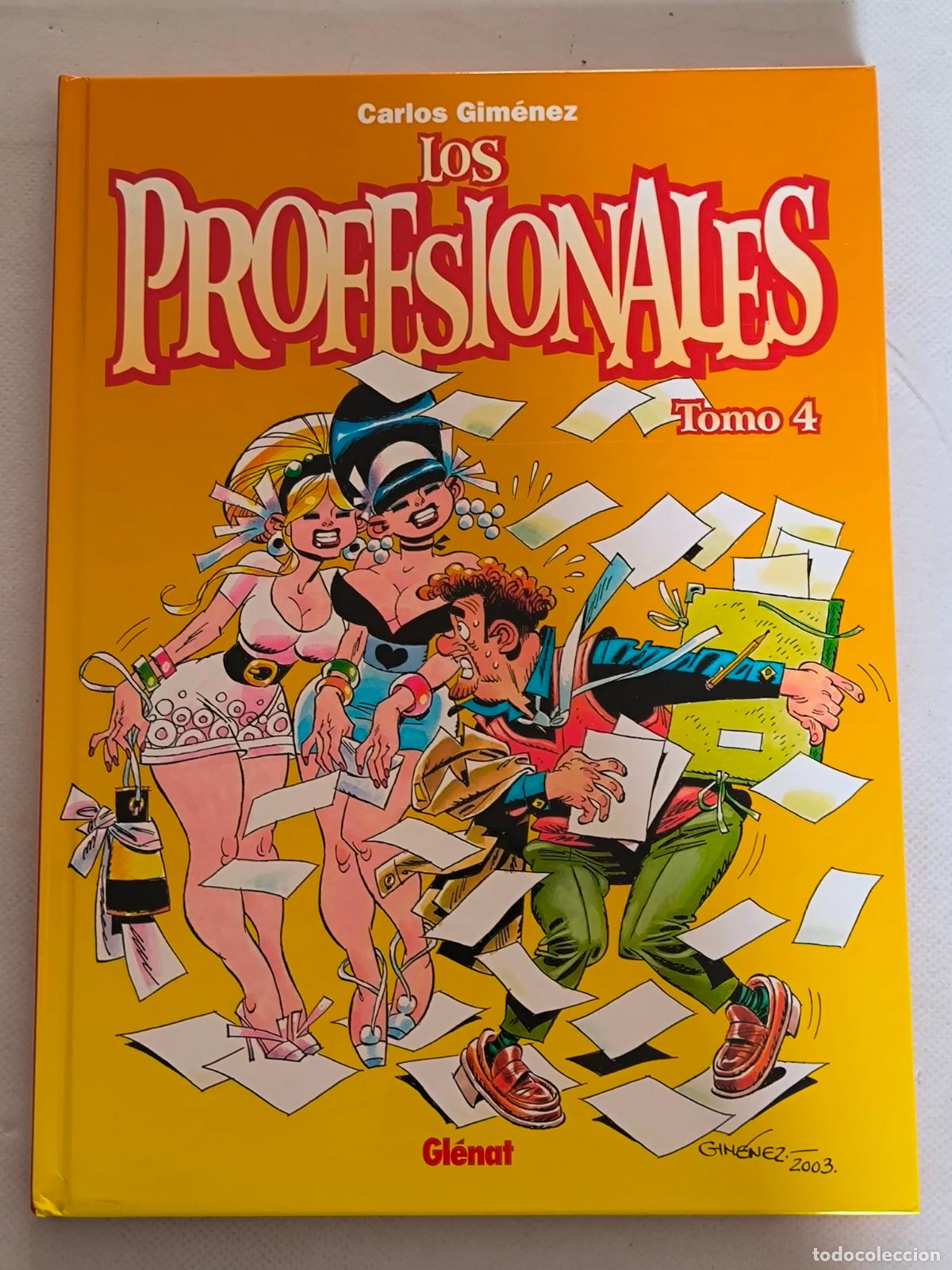 C&oacute;mics: LOS PROFESIONALES TOMO 4 - CARLOS GIMENEZ - GLENAT - TAPA DURA (A)