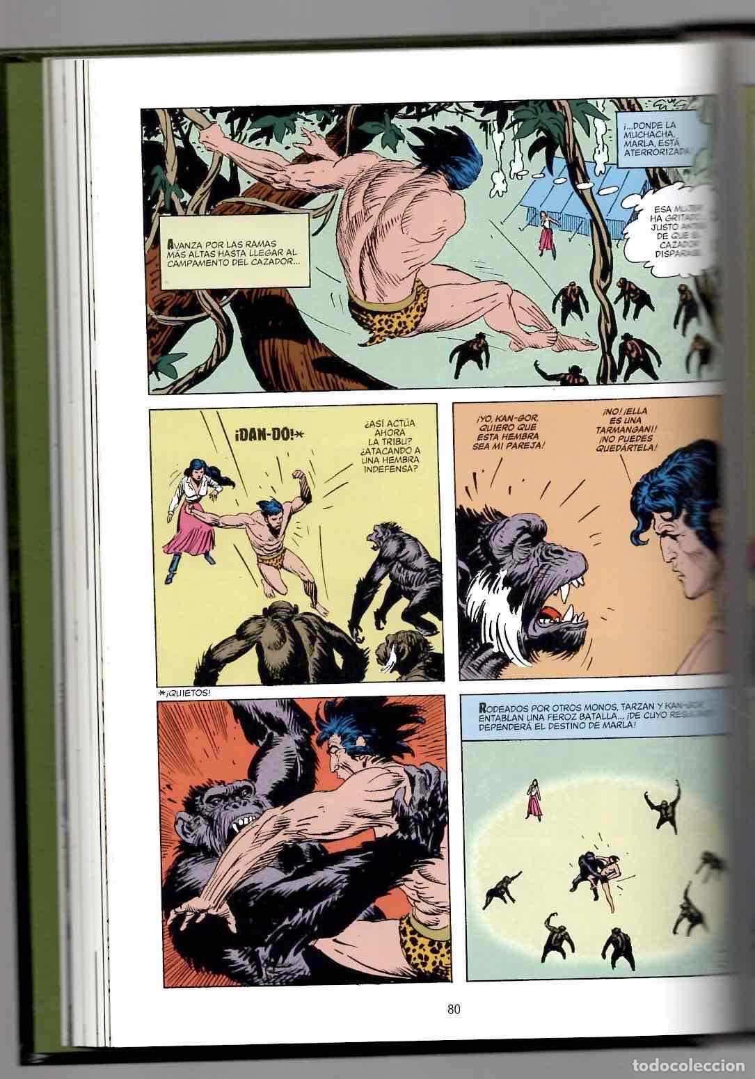 C&oacute;mics: TARZAN EL REGRESO DEL SE&Ntilde;OR DE LA JUNGLA. JOE KUBERT. YERMO EDICIONES 2015 - Foto 2