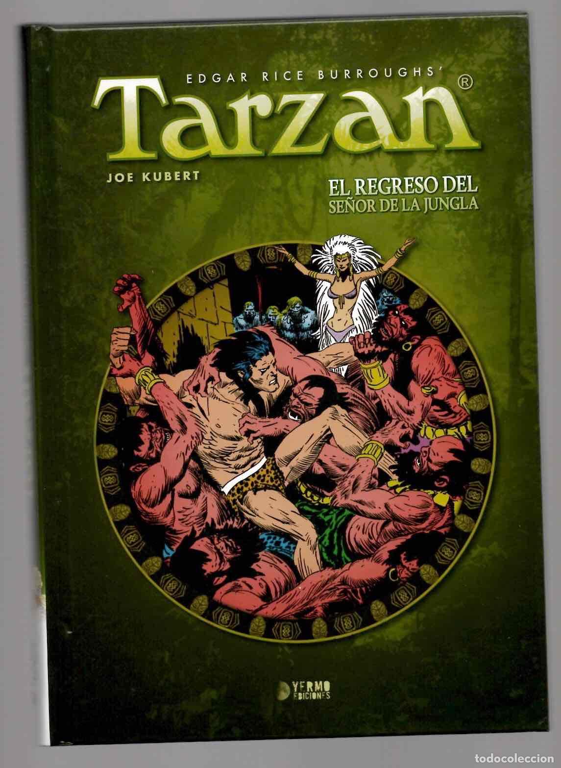C&oacute;mics: TARZAN EL REGRESO DEL SE&Ntilde;OR DE LA JUNGLA. JOE KUBERT. YERMO EDICIONES 2015