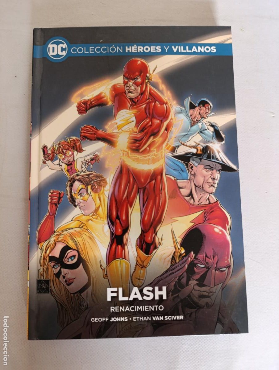 C&oacute;mics: COLECCION HEROES Y VILLANOS N&ordm; 4 - FLASH: RENACIMIENTO - DC - SALVAT / ECC - TAPA DURA (FDw)