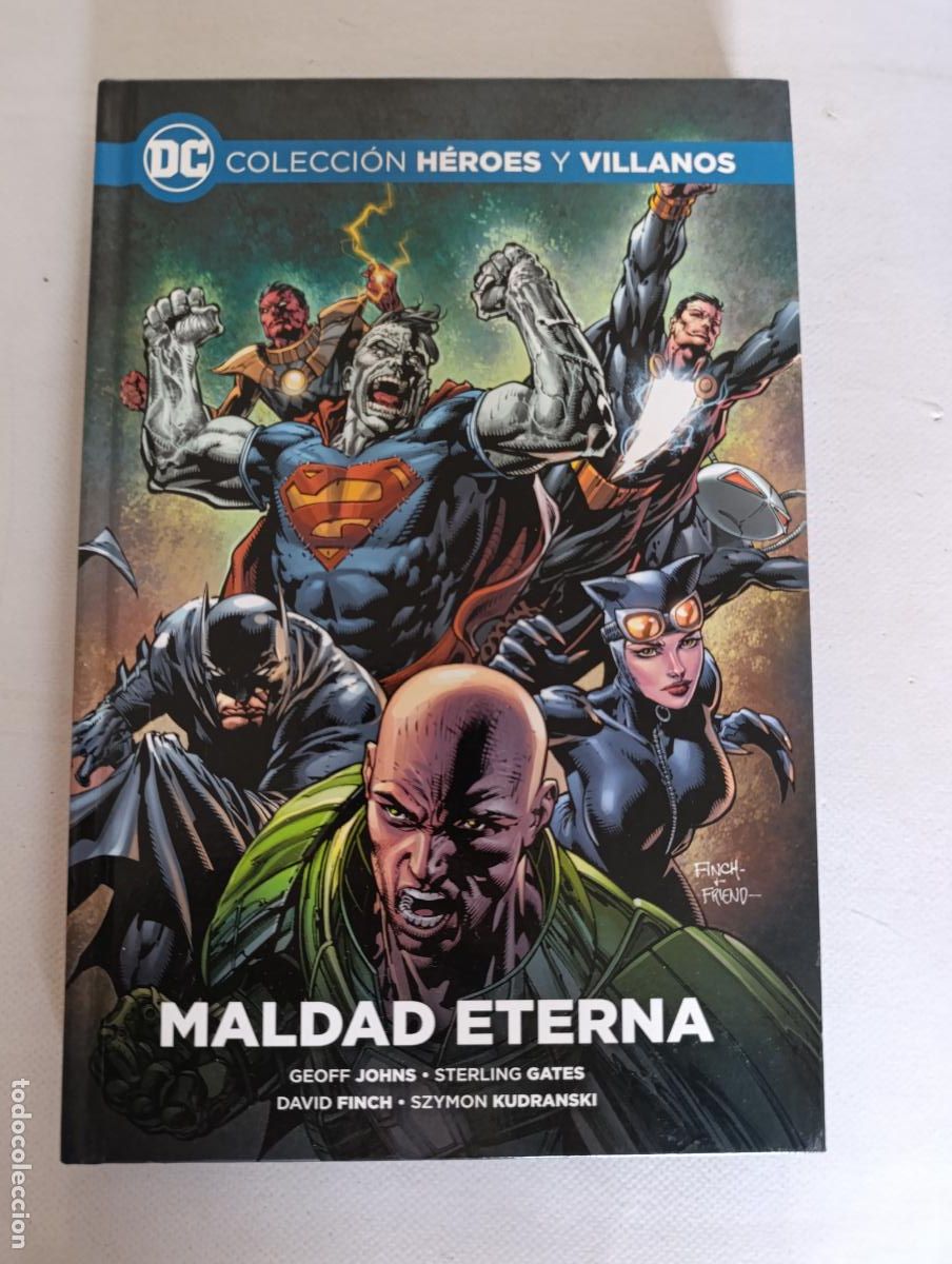 C&oacute;mics: COLECCION HEROES Y VILLANOS N&ordm; 5 - MALDAD ETERNA - DC - SALVAT / ECC - TAPA DURA (FDw)