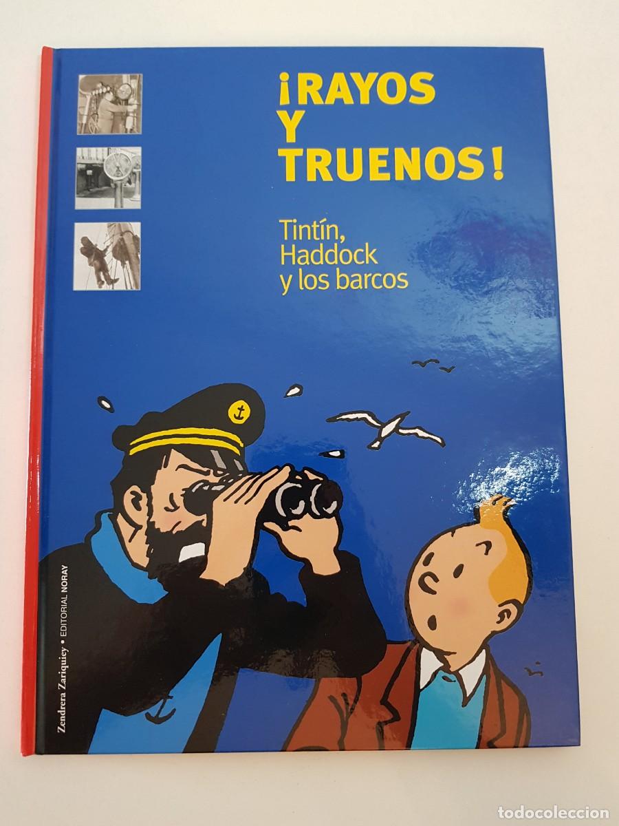 C&oacute;mics: &iexcl;Rayos y truenos! Tint&iacute;n Haddock y los barcos 1&ordf; edici&oacute;n 2003 Zendrera Noray - Foto 1