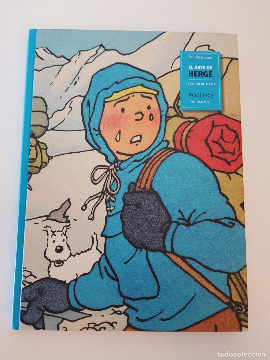 C&oacute;mics: El arte de Herg&eacute; vol 3 1950-1983 Philippe Goddin Tint&iacute;n 1&ordf; edici&oacute;n 2011 Zendrera