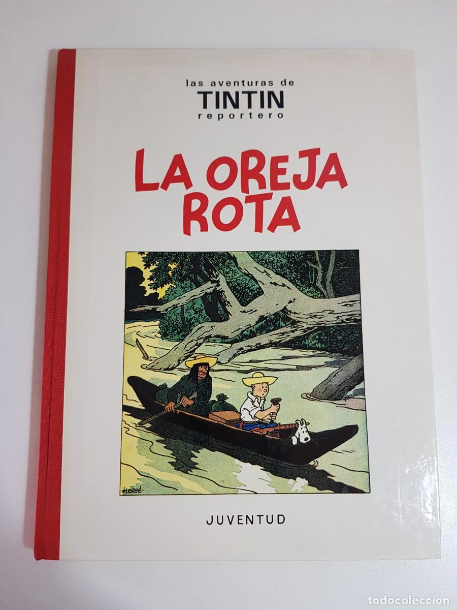 C&oacute;mics: Tint&iacute;n La oreja rota versi&oacute;n original B/N 1&ordf; edici&oacute;n 1994 Juventud Herg&eacute;