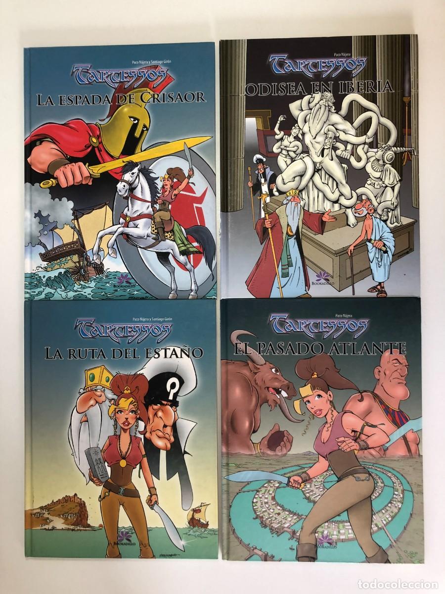 C&oacute;mics: Tartessos 1 2 3 4 Paco N&aacute;jera Santiago Gir&oacute;n Almuzara Bookadillo lote 4 c&oacute;mics