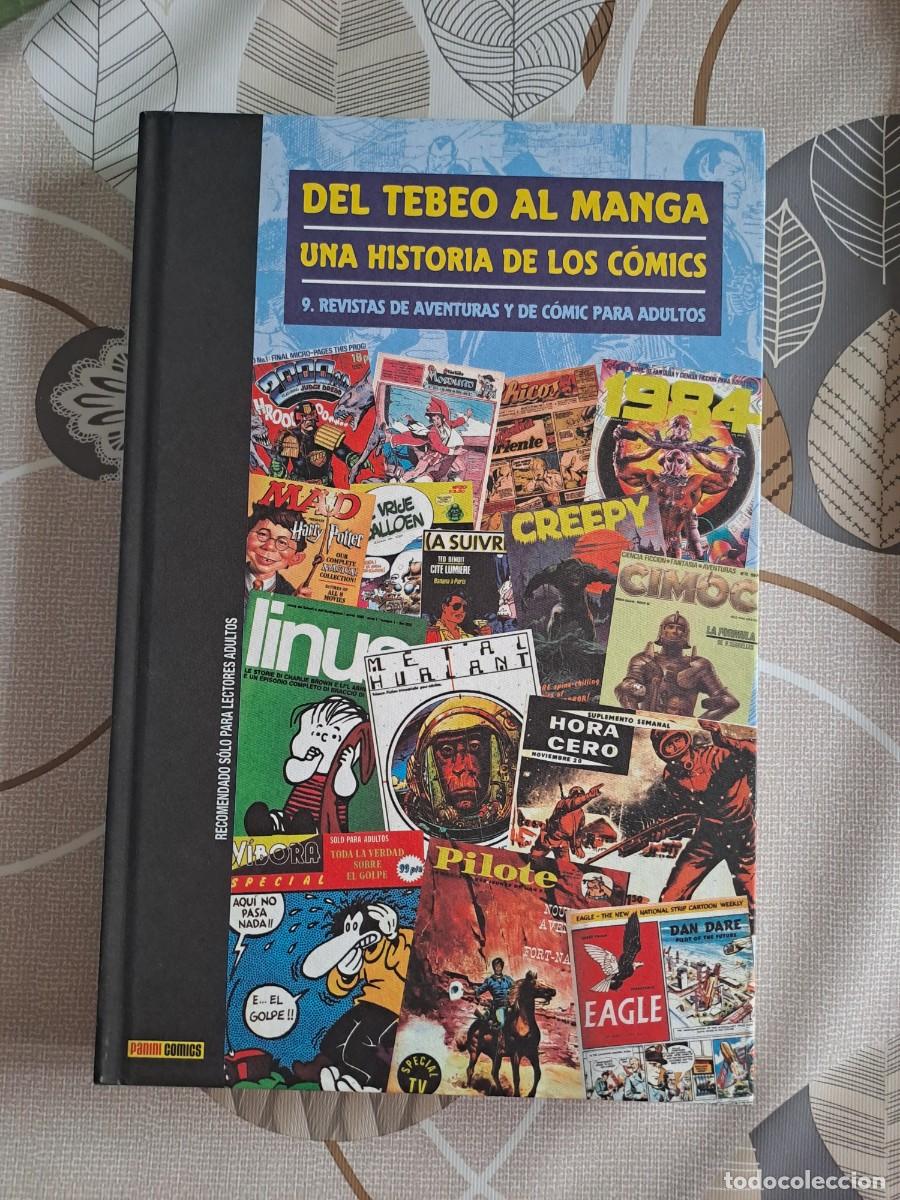 C&oacute;mics: Del tebeo al manga, una historia de los comics 9, Panini en buen estado Bolsa DA