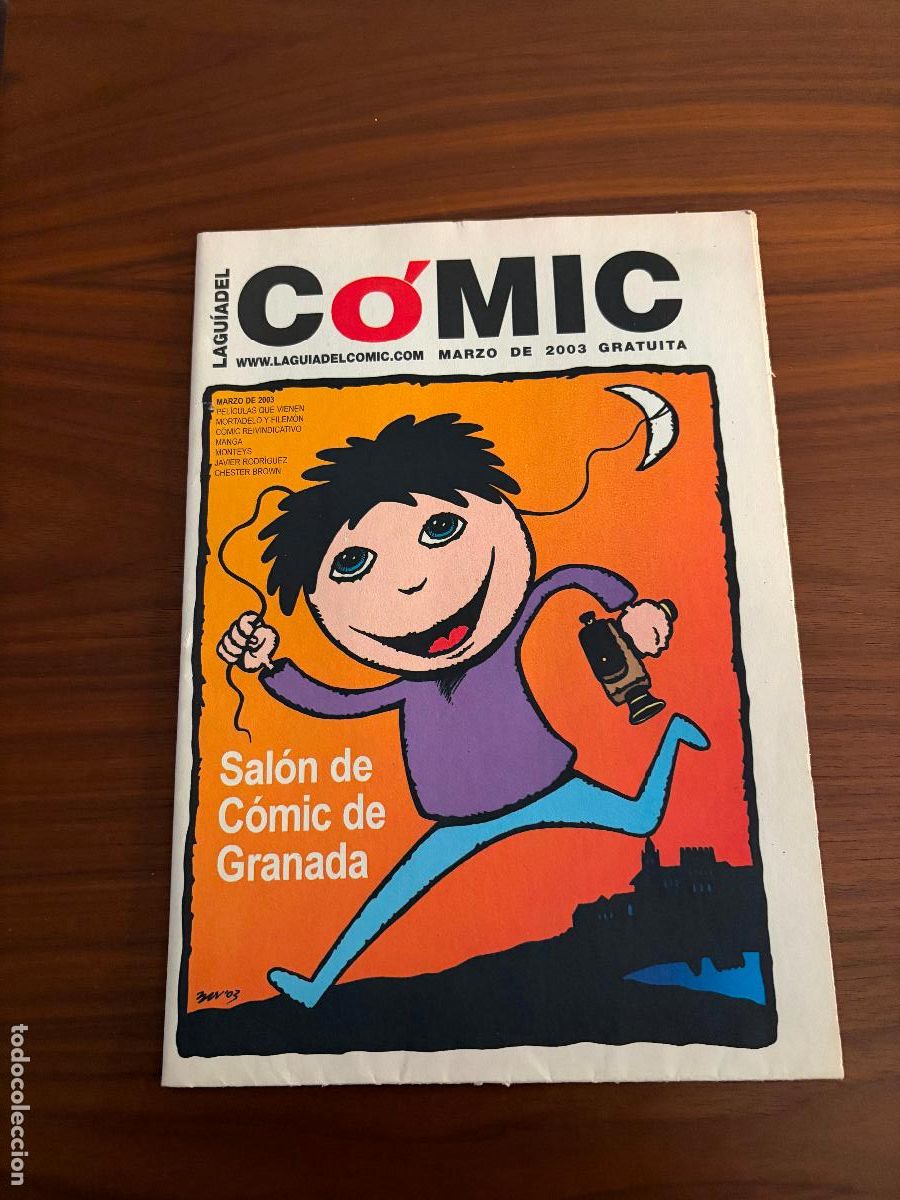 C&oacute;mics: LA GU&Iacute;ADEL COMIC MARZO 2003 , SAL&Oacute;N COMIC DE GRANADA - Foto 1