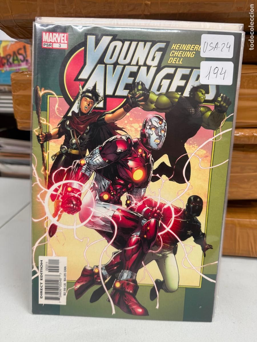 C&oacute;mics: YOUNG AVENGERS NUMERO 3 EN INGLES