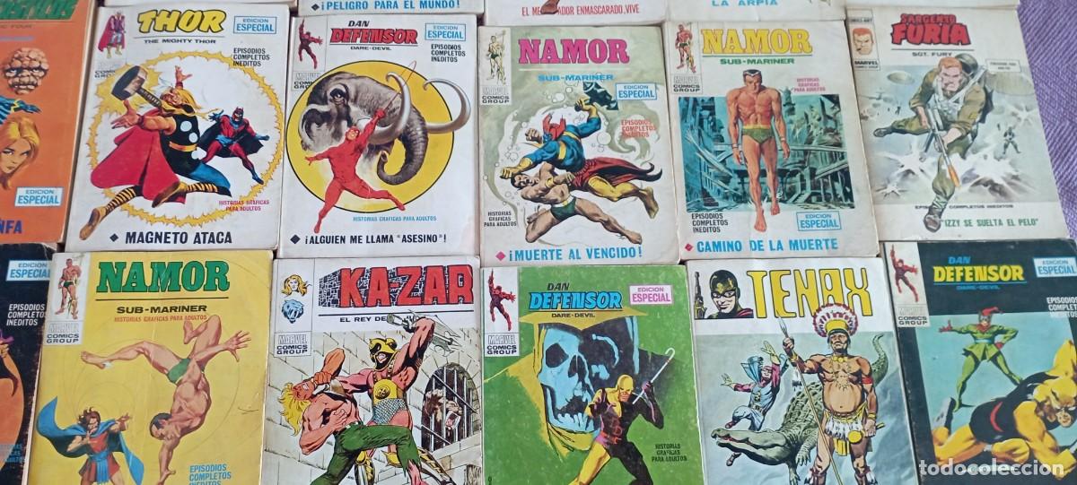 C&oacute;mics: Lote de 30 comic v&eacute;rtice de los 4 fant&aacute;sticos Thor,namor , dan defensor - Foto 3