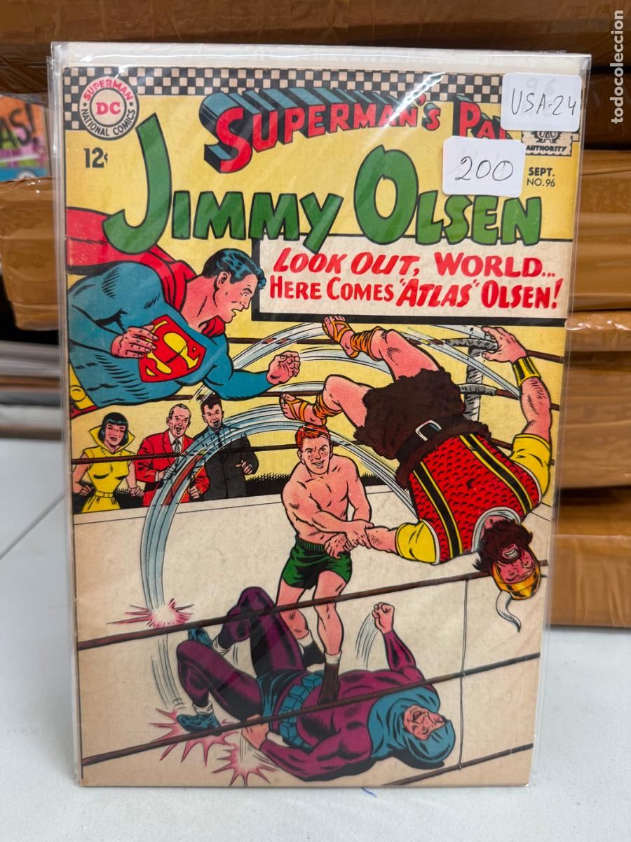 C&oacute;mics: SUPERMAN JIMMY OLSEN NUMERO 96 EN INGLES - Foto 1