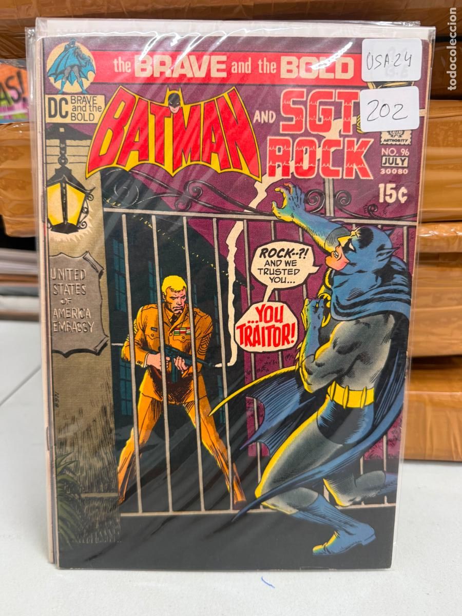 C&oacute;mics: BATMAN AND SGT ROCK NUMERO 96 EN INGLES - Foto 1