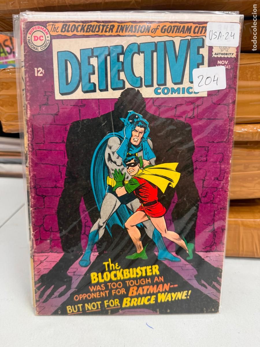 C&oacute;mics: DETECTIVE COMICS NUMERO 345 EN INGLES