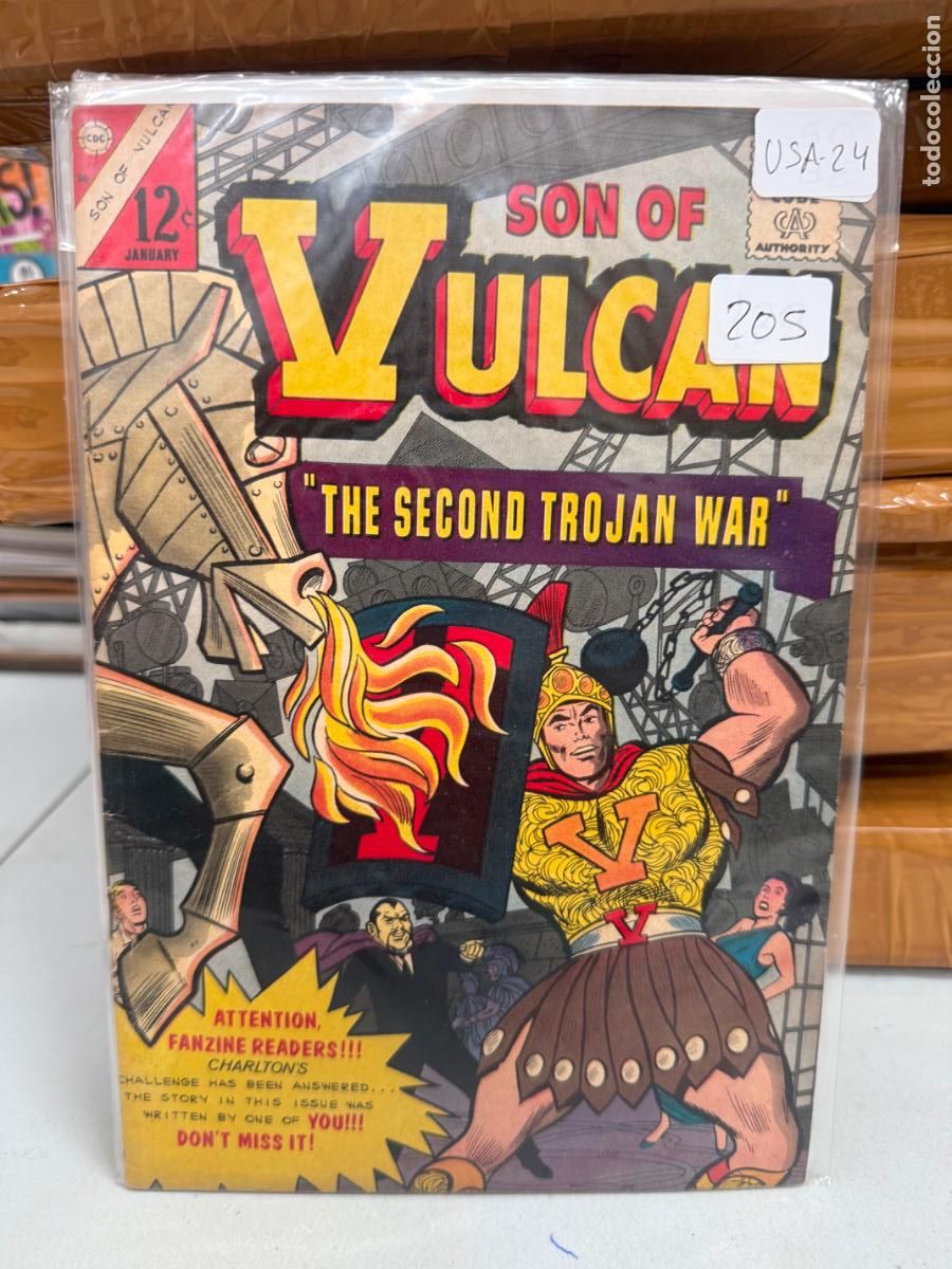 C&oacute;mics: SON OF VULCAN NUMERO 50 EN INGLES