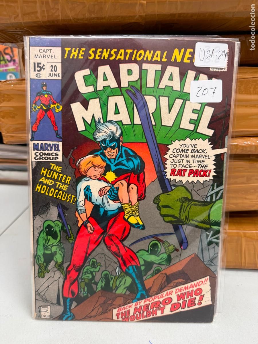 C&oacute;mics: CAPTAIN MARVEL NUMERO 20 EN INGLES - Foto 1