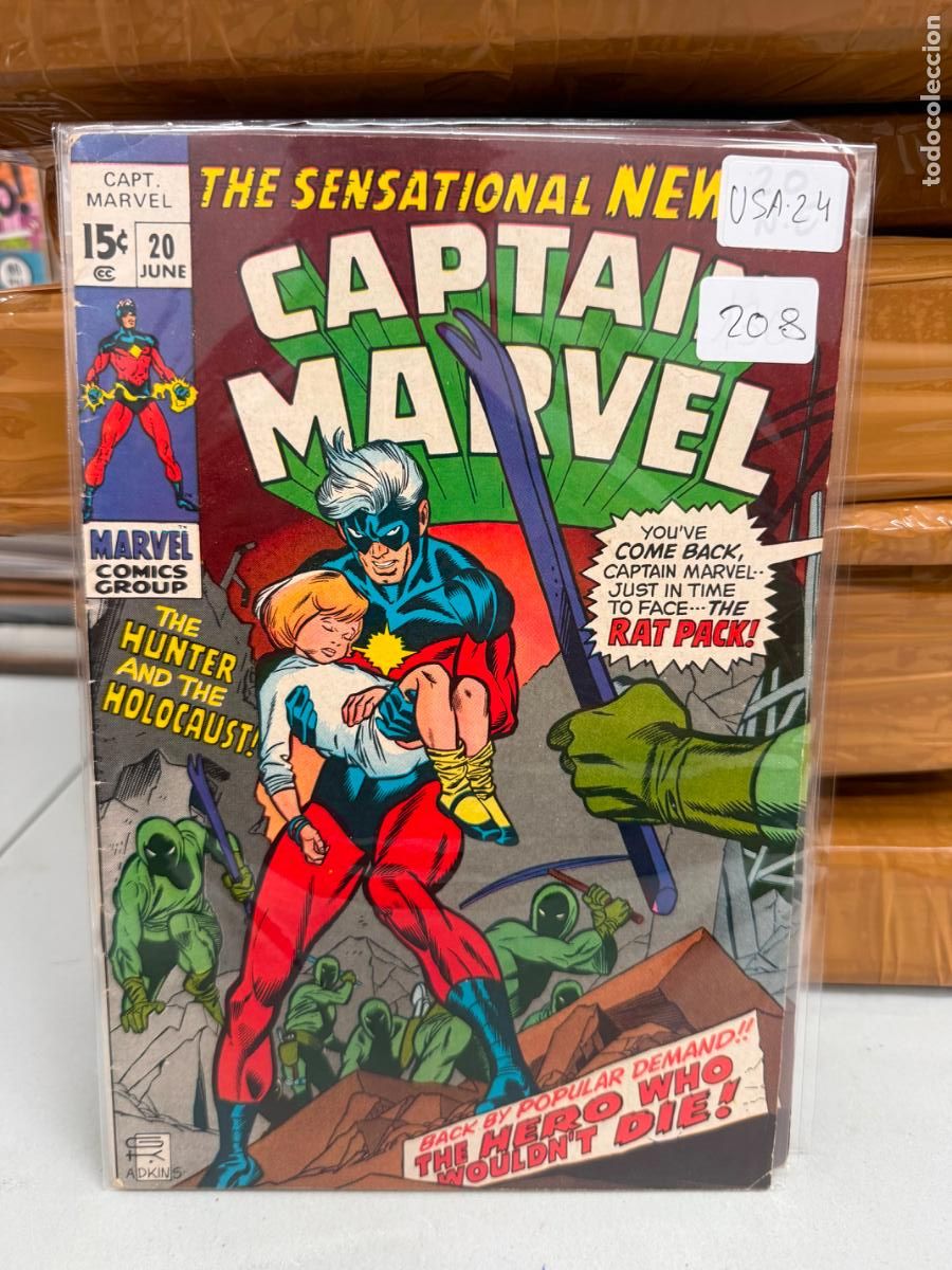 C&oacute;mics: CAPTAIN MARVEL NUMERO 20 EN INGLES