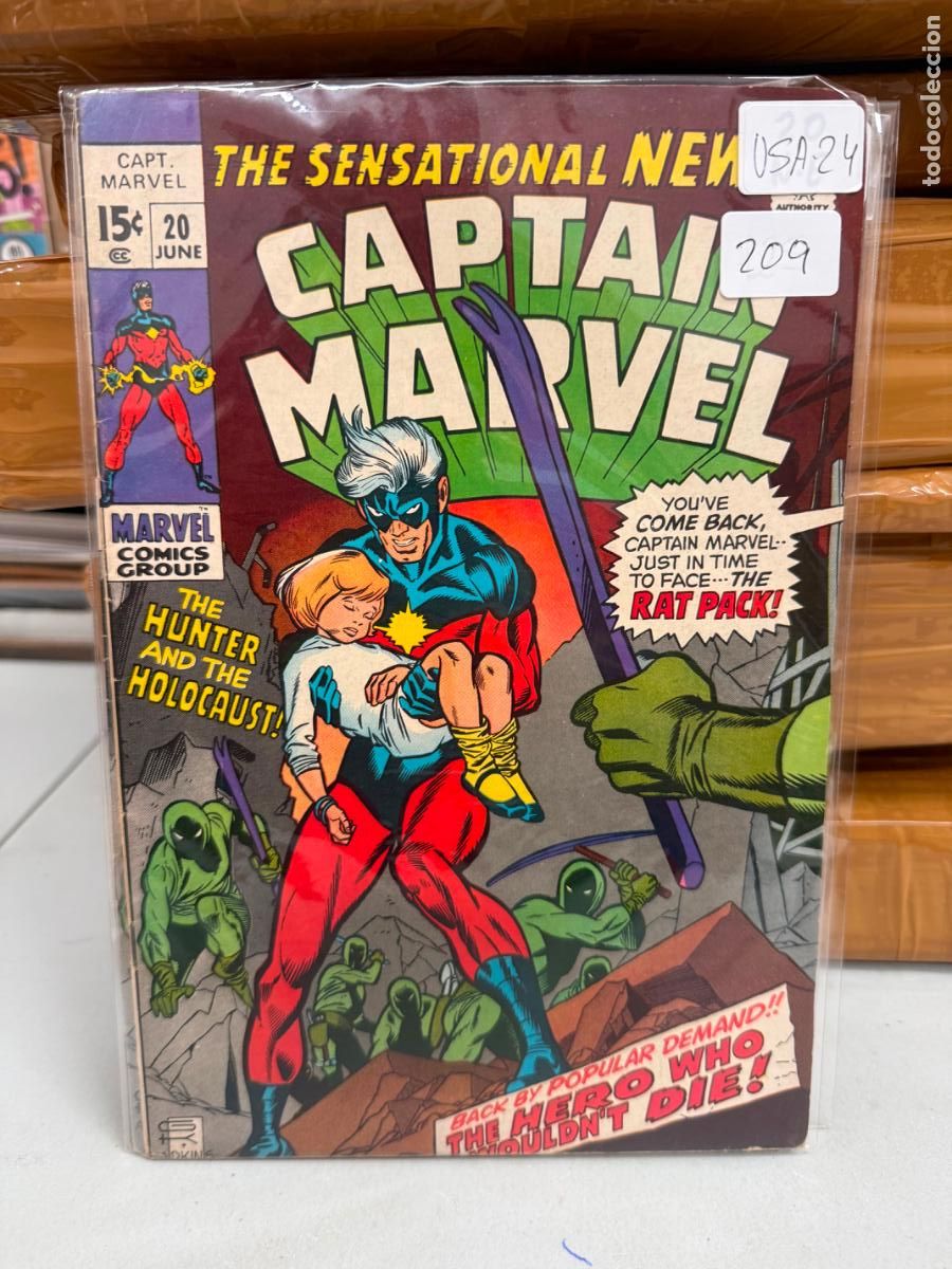 C&oacute;mics: CAPTAIN MARVEL NUMERO 20 EN INGLES