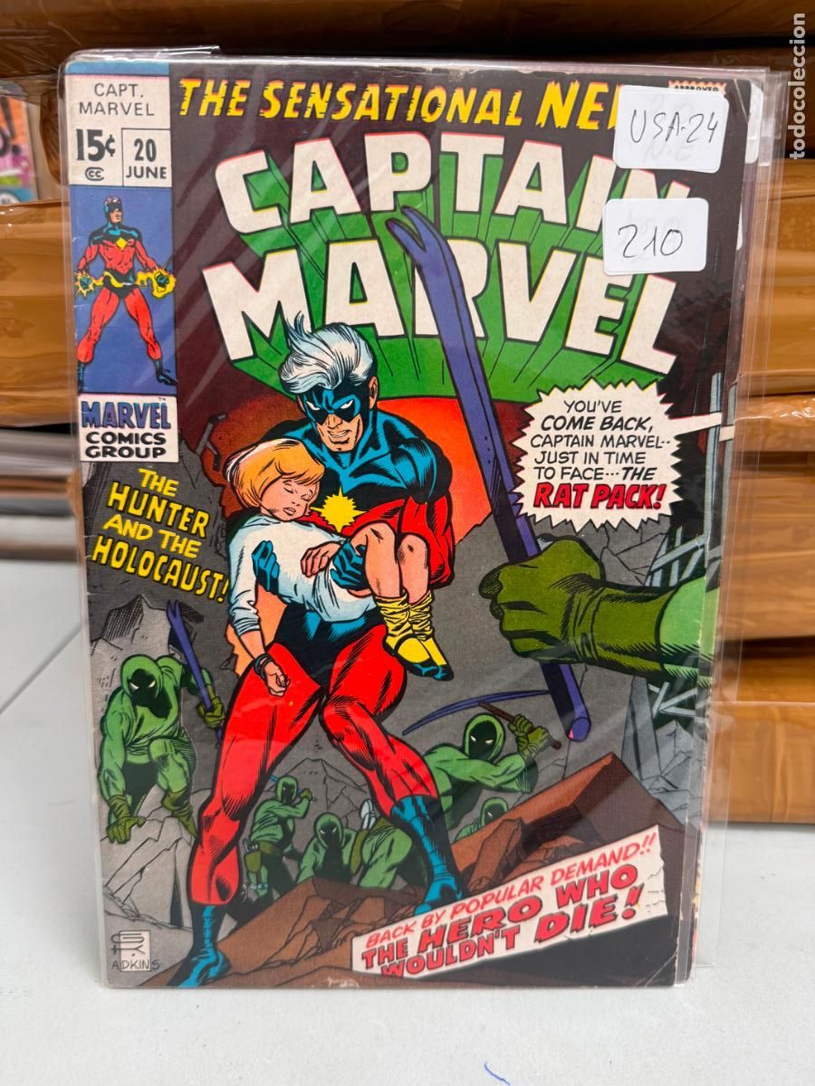 C&oacute;mics: CAPTAIN MARVEL NUMERO 20 EN INGLES - Foto 1