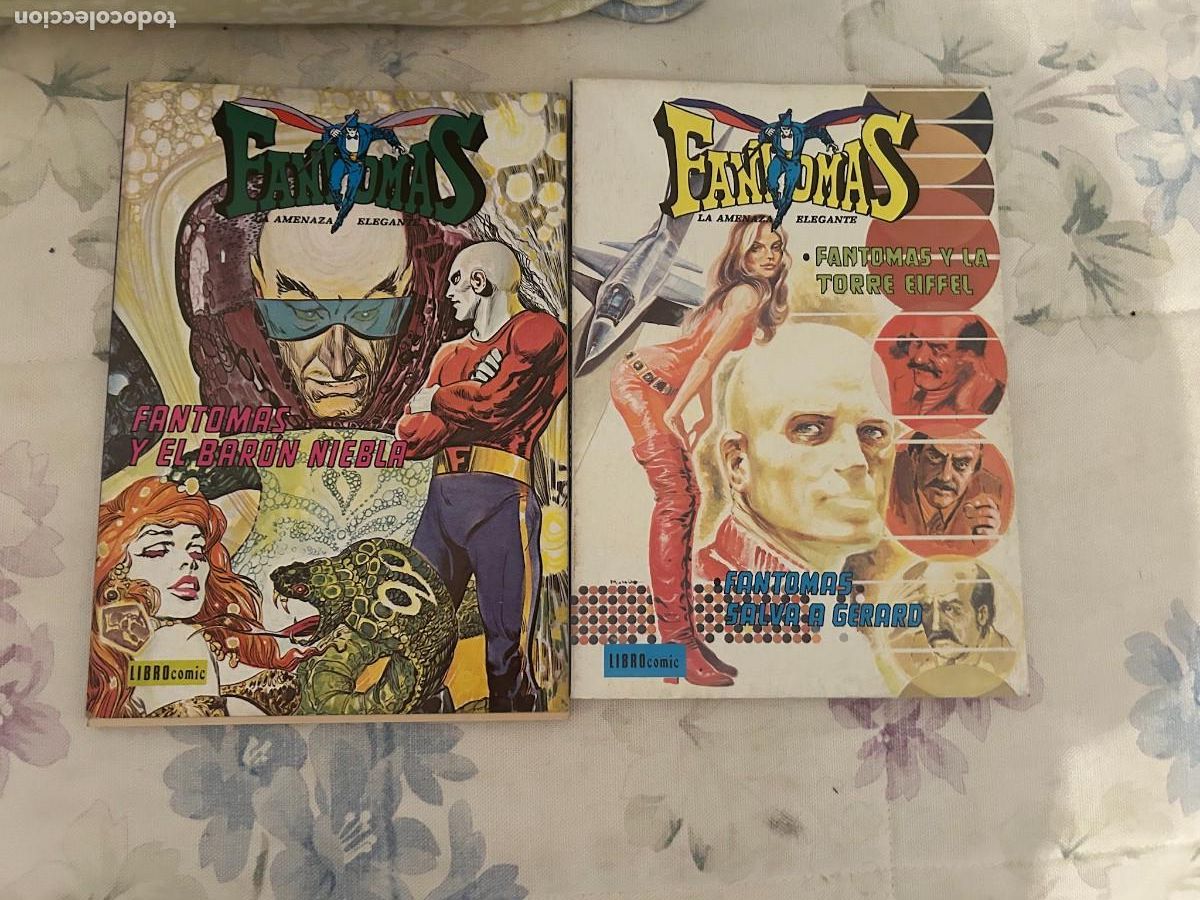 Comics: FANTOMAS TOMO IV Y VIII SE VENDEN SUELTOS