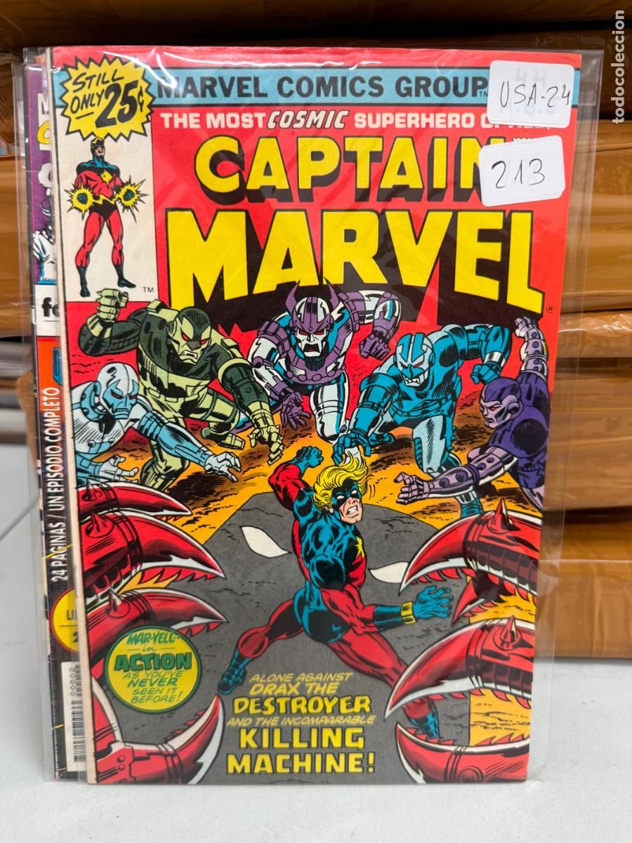 C&oacute;mics: CAPTAIN MARVEL NUMERO 44 EN INGLES