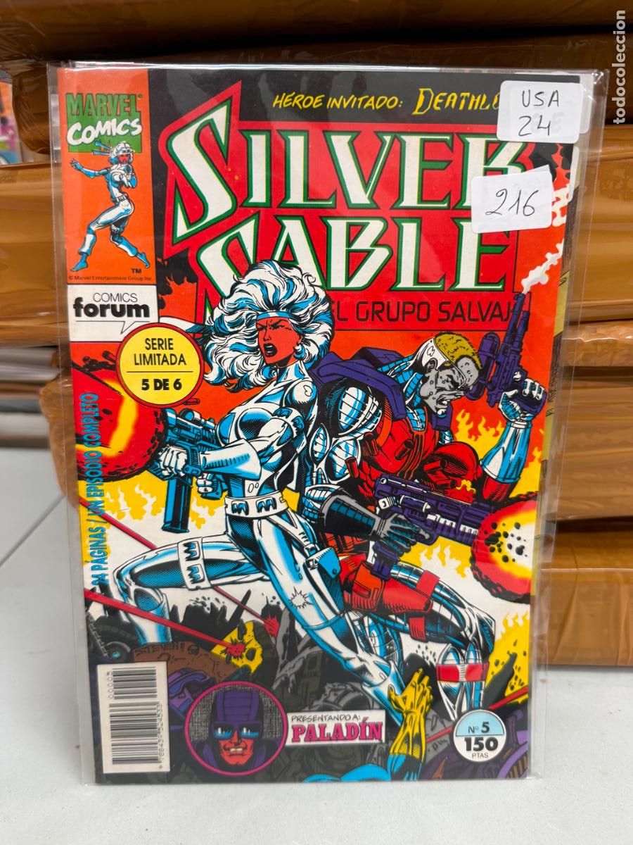 C&oacute;mics: SILVER SABLE NUMERO 5 BUEN ESTADO - Foto 1