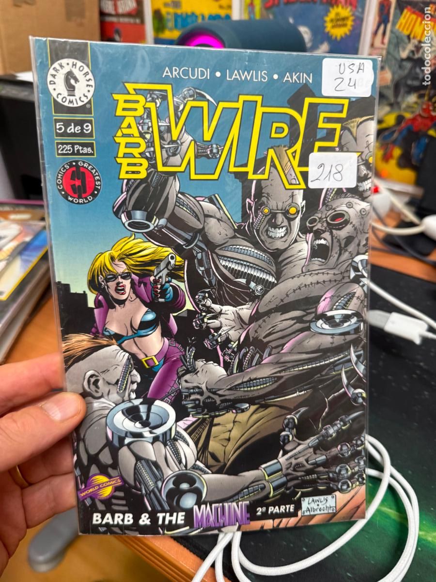 C&oacute;mics: BARB WIRE NUMERO 5 BUEN ESTADO