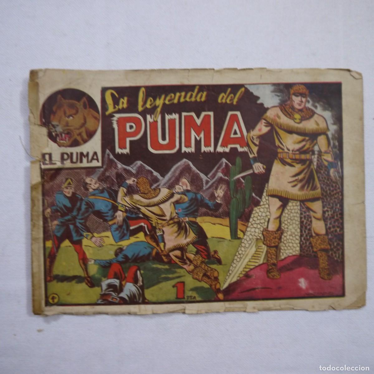 C&oacute;mics: LOTE DE 13 C&Oacute;MICS DE LA COLECCI&Oacute;N EL PUMA DE EDITORIAL MARCO - Foto 2