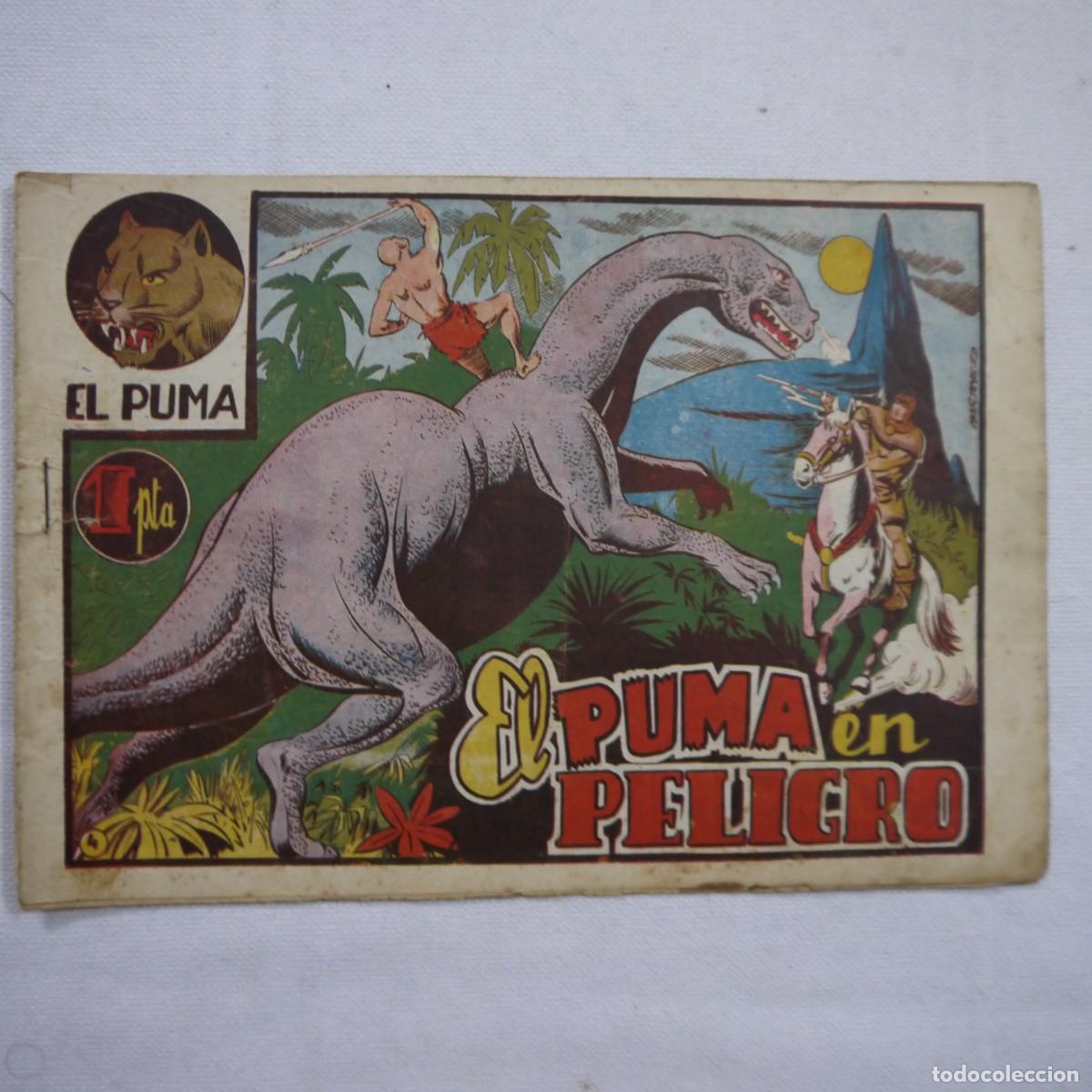 C&oacute;mics: LOTE DE 13 C&Oacute;MICS DE LA COLECCI&Oacute;N EL PUMA DE EDITORIAL MARCO - Foto 8