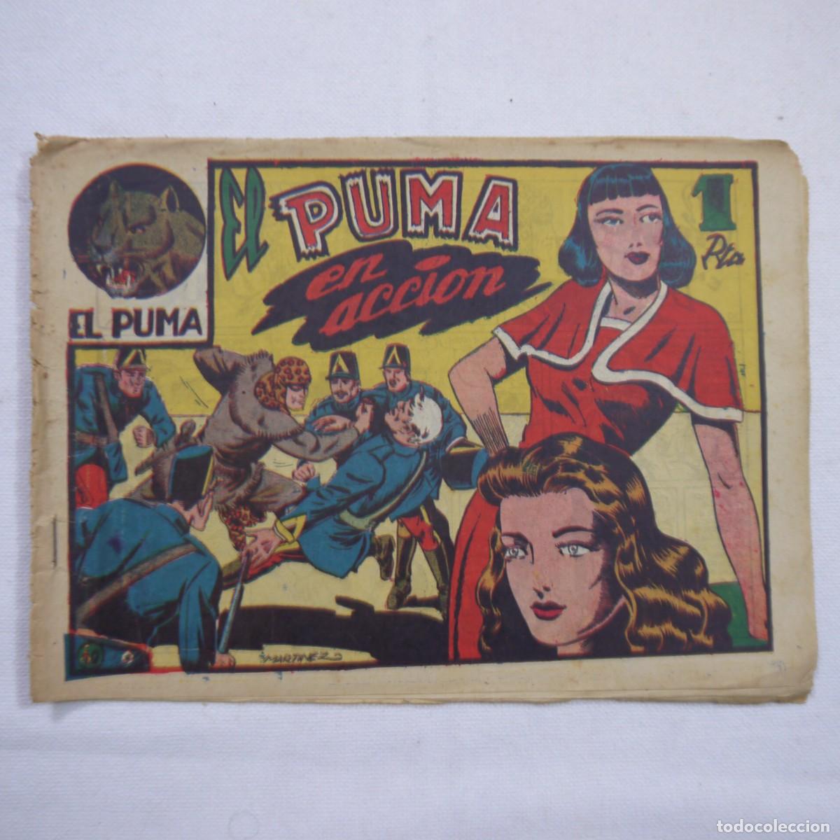 C&oacute;mics: LOTE DE 13 C&Oacute;MICS DE LA COLECCI&Oacute;N EL PUMA DE EDITORIAL MARCO - Foto 16