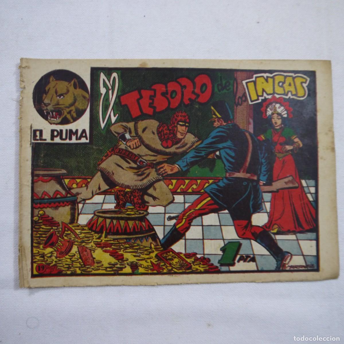 C&oacute;mics: LOTE DE 13 C&Oacute;MICS DE LA COLECCI&Oacute;N EL PUMA DE EDITORIAL MARCO - Foto 22