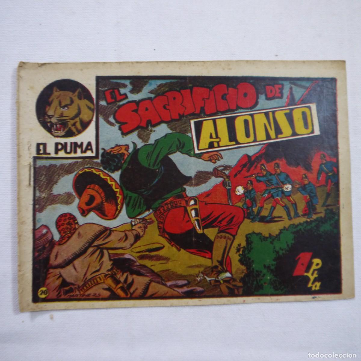 C&oacute;mics: LOTE DE 13 C&Oacute;MICS DE LA COLECCI&Oacute;N EL PUMA DE EDITORIAL MARCO - Foto 24
