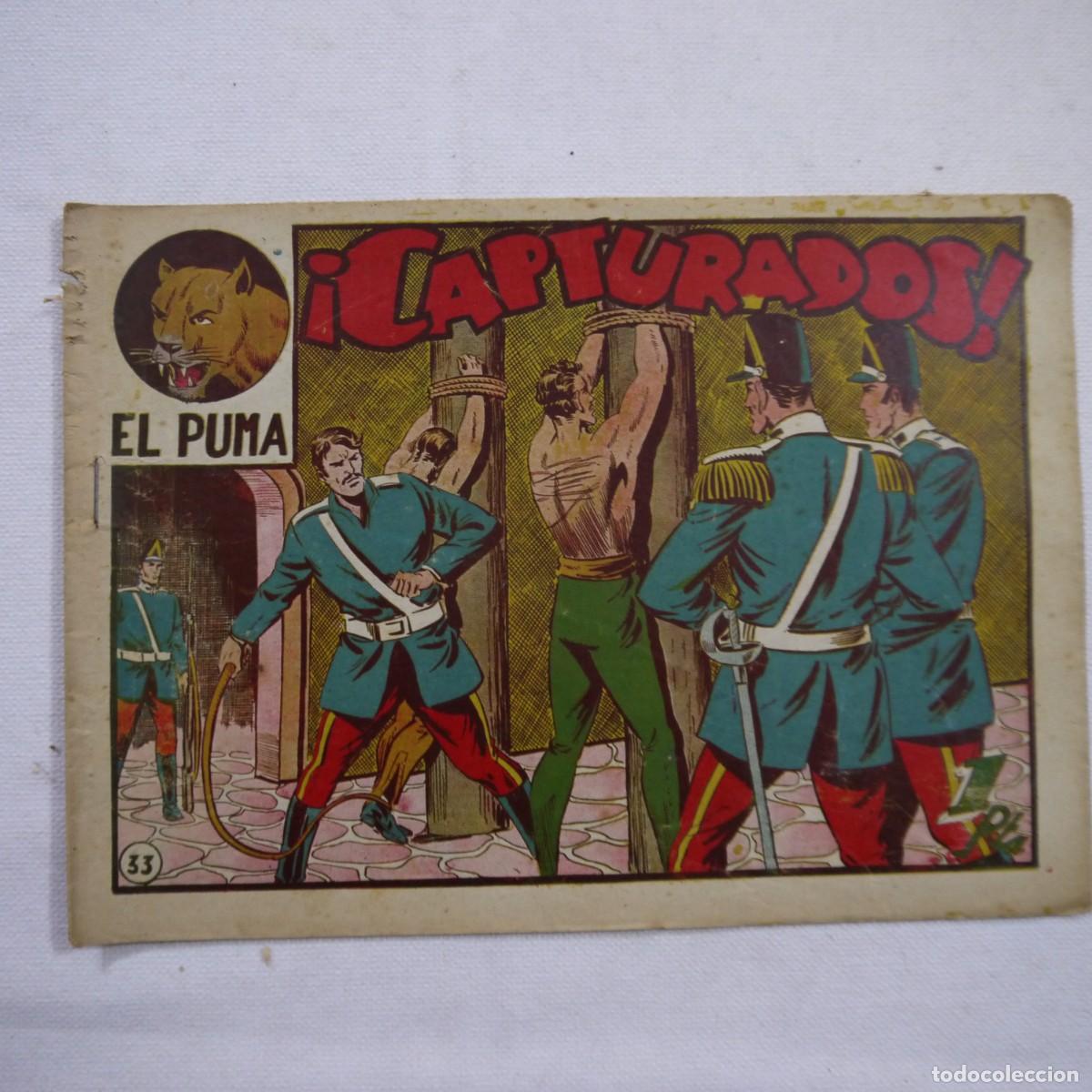 C&oacute;mics: LOTE DE 13 C&Oacute;MICS DE LA COLECCI&Oacute;N EL PUMA DE EDITORIAL MARCO - Foto 26