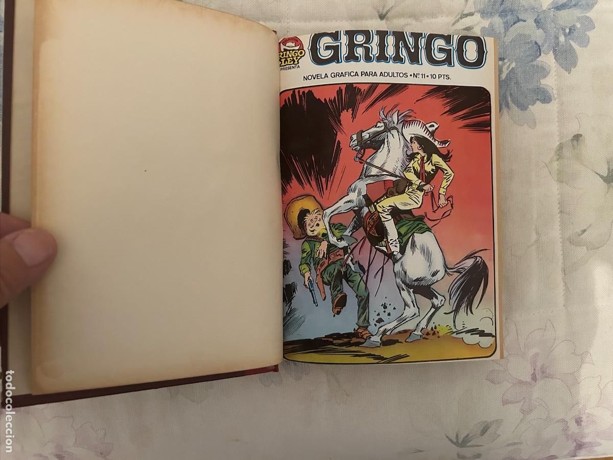 Fumetti: GRINGO N&ordm; 11 AL 20 INCLUSIVE ENCUADERNADO TOMO EN BUEN ESTADO