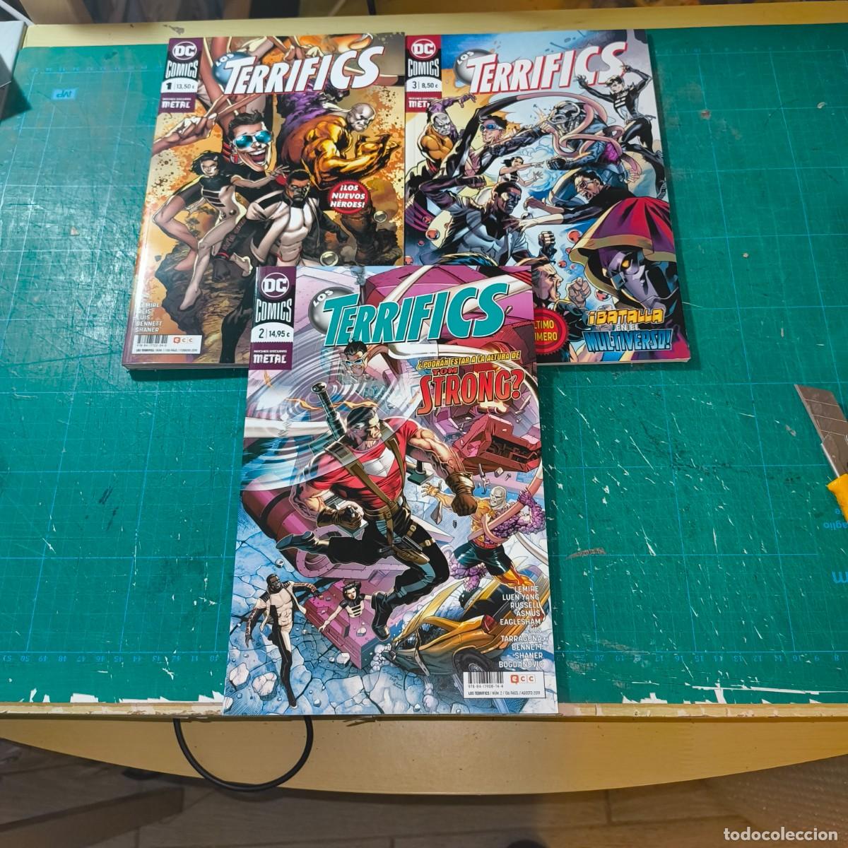 C&oacute;mics: Los Terrifics &ndash; Colecci&oacute;n completa 1-3 &ndash; ECC