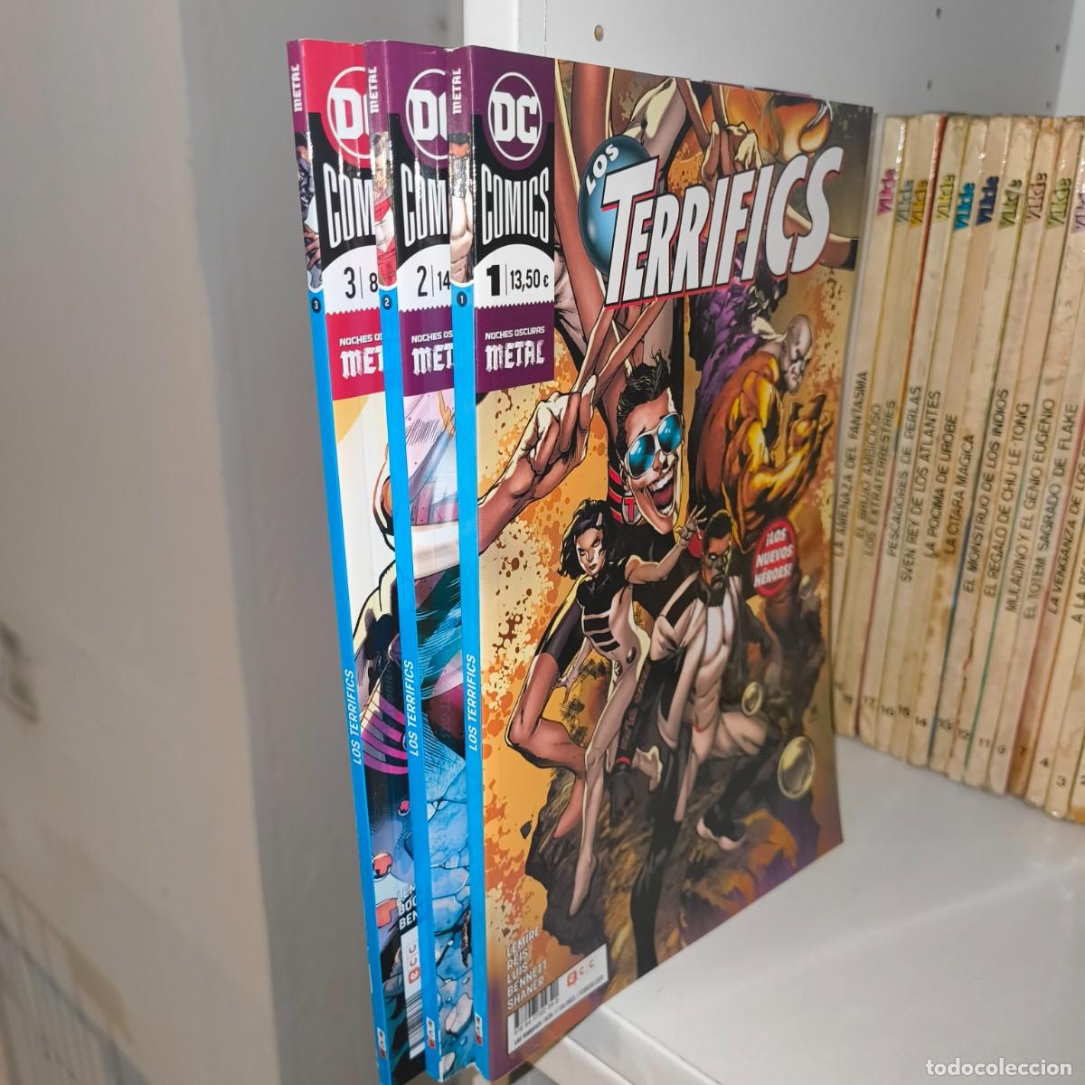 C&oacute;mics: Los Terrifics &ndash; Colecci&oacute;n completa 1-3 &ndash; ECC - Foto 3