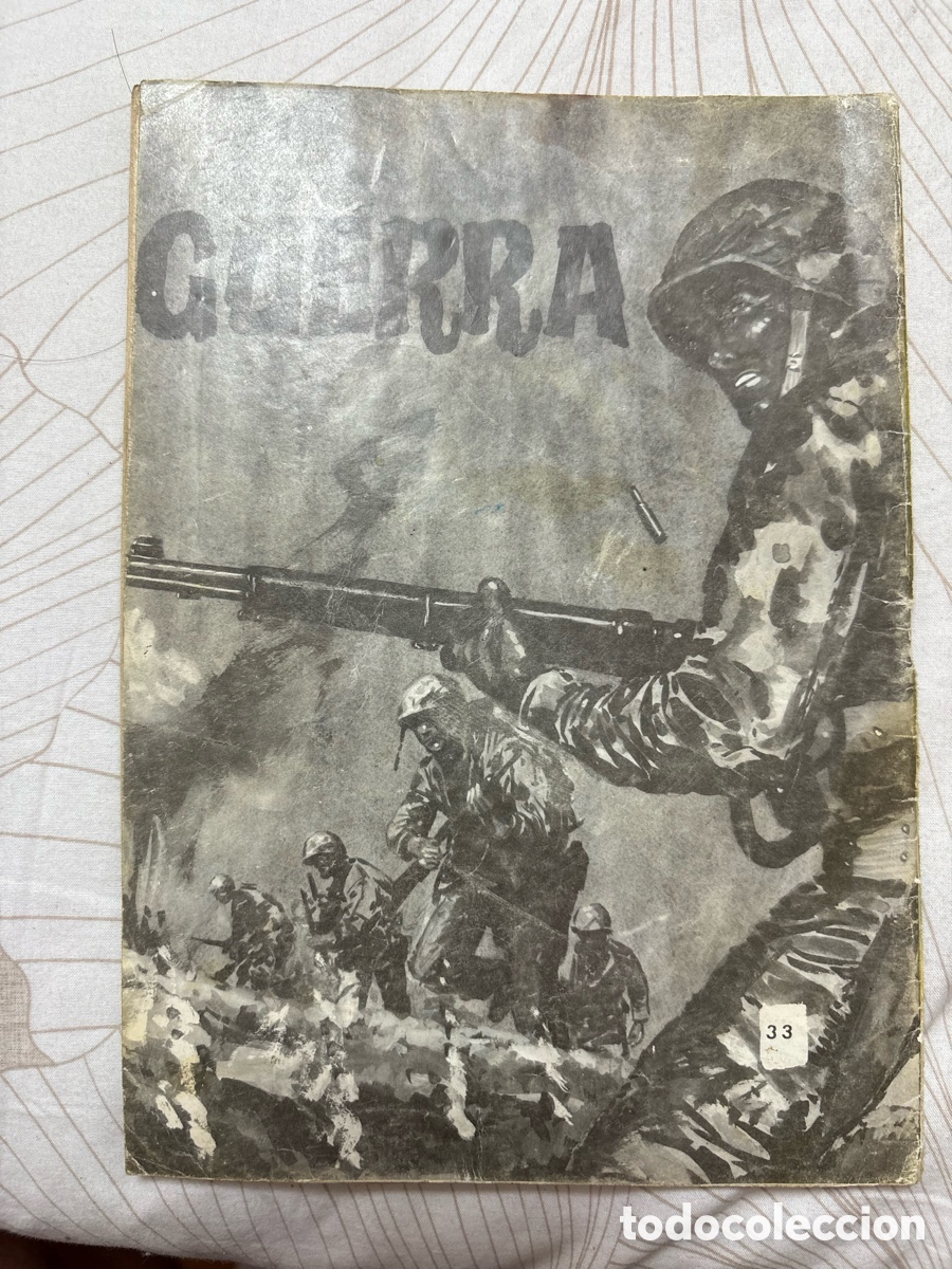 C&oacute;mics: C&oacute;mic B&eacute;lico &laquo;Guerra: R&aacute;fagas de Paz&raquo; &ndash; Editorial Vilmar (1979) - Foto 2