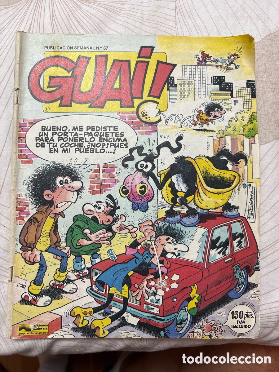 C&oacute;mics: Revista Guai! (N.&ordm; 37 - 23 de enero de 1987)