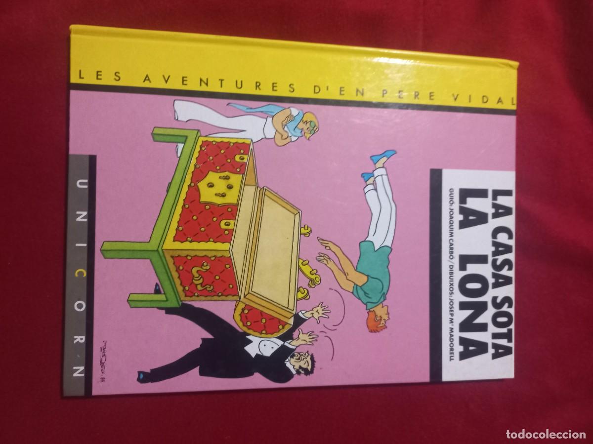 C&oacute;mics: LA CASA SOTA LA LONA - P&Egrave;RE VIDAL 4 - CARBO & MADORELL - ED. CASALS - CARTONE - EN CATALAN
