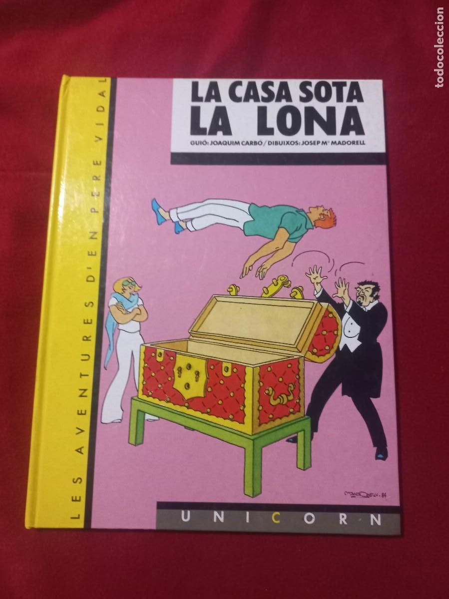 C&oacute;mics: LA CASA SOTA LA LONA - P&Egrave;RE VIDAL 4 - CARBO & MADORELL - ED. CASALS - CARTONE - EN CATALAN