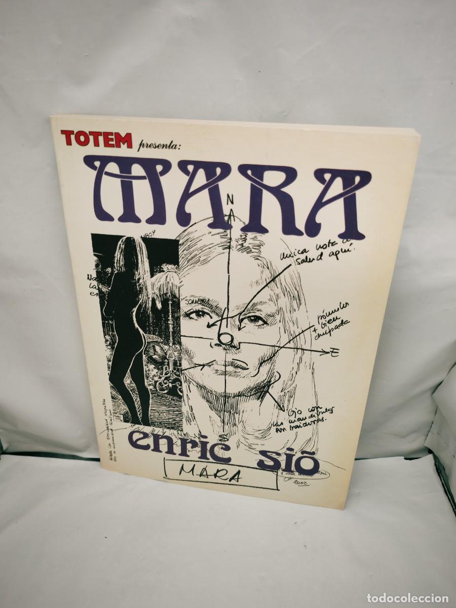 Comics: Enric Si&oacute;: Mara (Biblioteca de T&oacute;tem) Dedicatoria y firma aut&oacute;grafa de autor