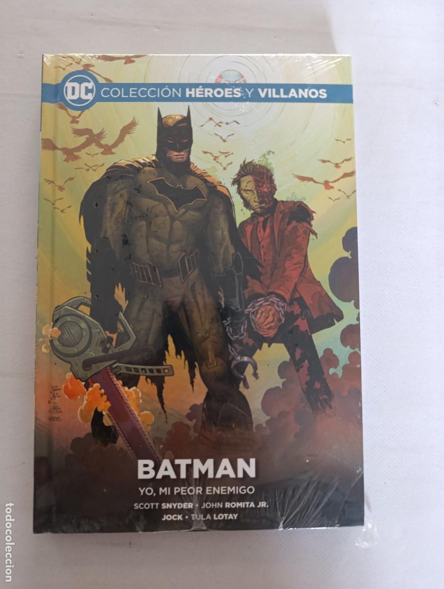 C&oacute;mics: COLECCION HEROES Y VILLANOS N&ordm; 8 - BATMAN: YO MI PEOR ENEMIGO - DC - SALVAT - TAPA DURA - NUEVO (FAw