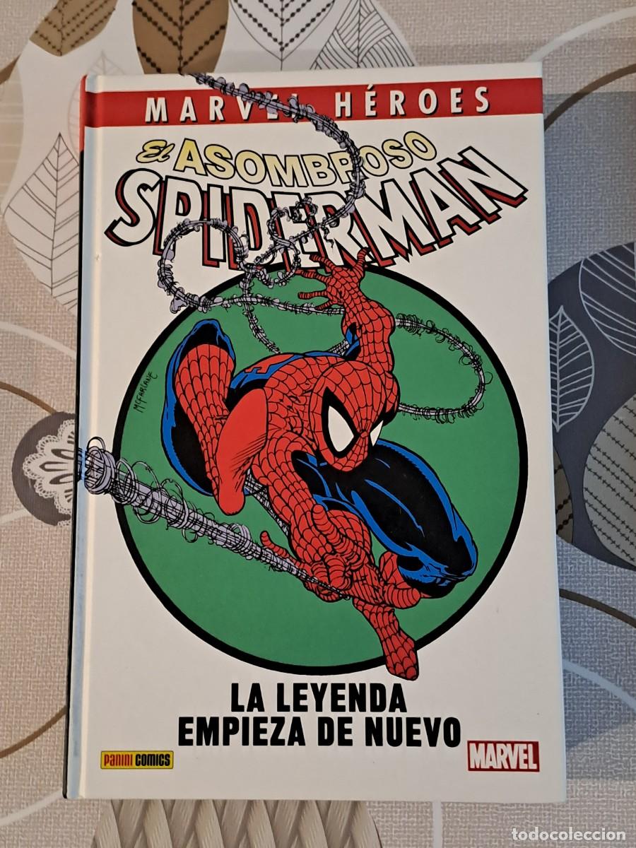 Comics: Marvel h&eacute;roes, el asombroso Spiderman, la leyenda empieza de nuevo, Panini en perfecto estado