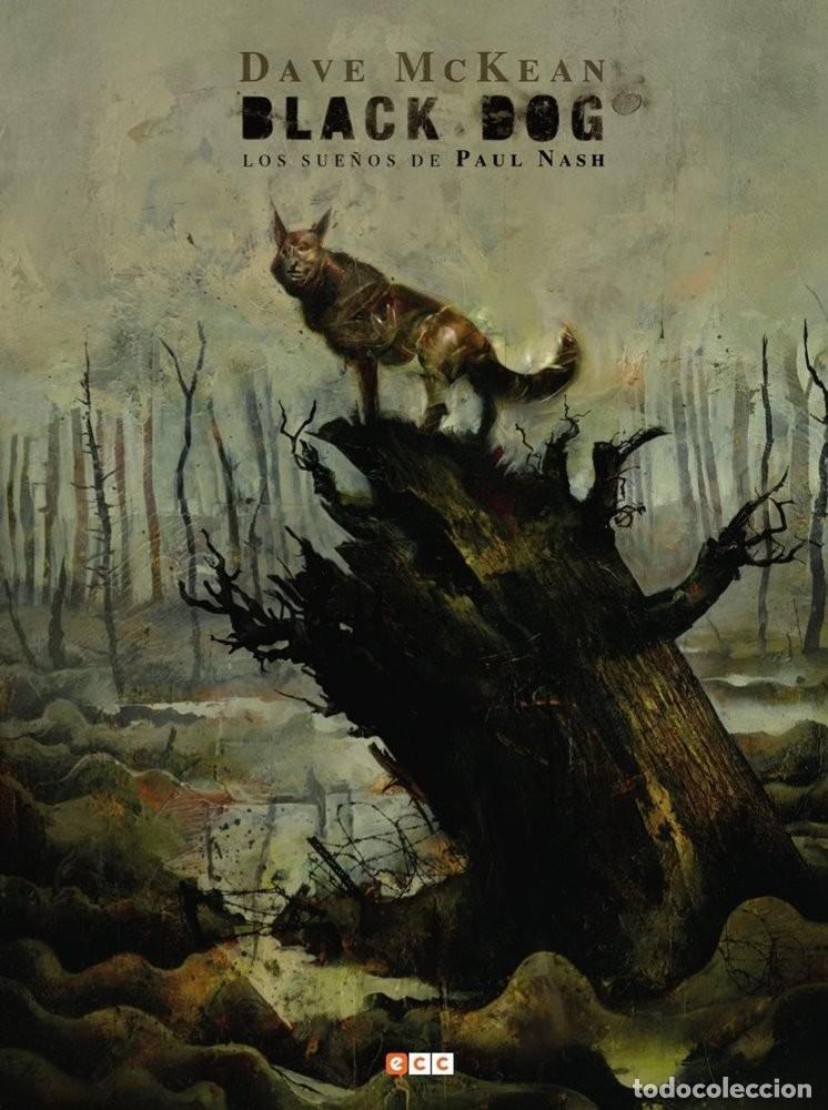 C&oacute;mics: Black Dog: Los sue&ntilde;os de Paul Nash - Dave McKean - ECC