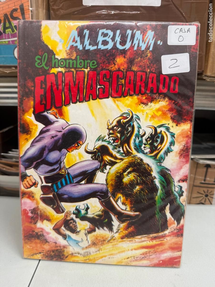 C&oacute;mics: ALBUM HOMBRE ENMASCARADO NUMERO 1