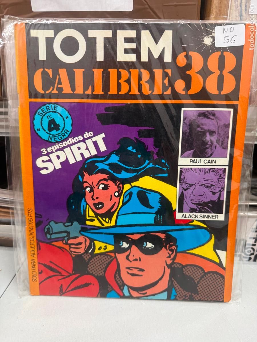 C&oacute;mics: TOTEM EL CALIBRE 38 NUMERO 4