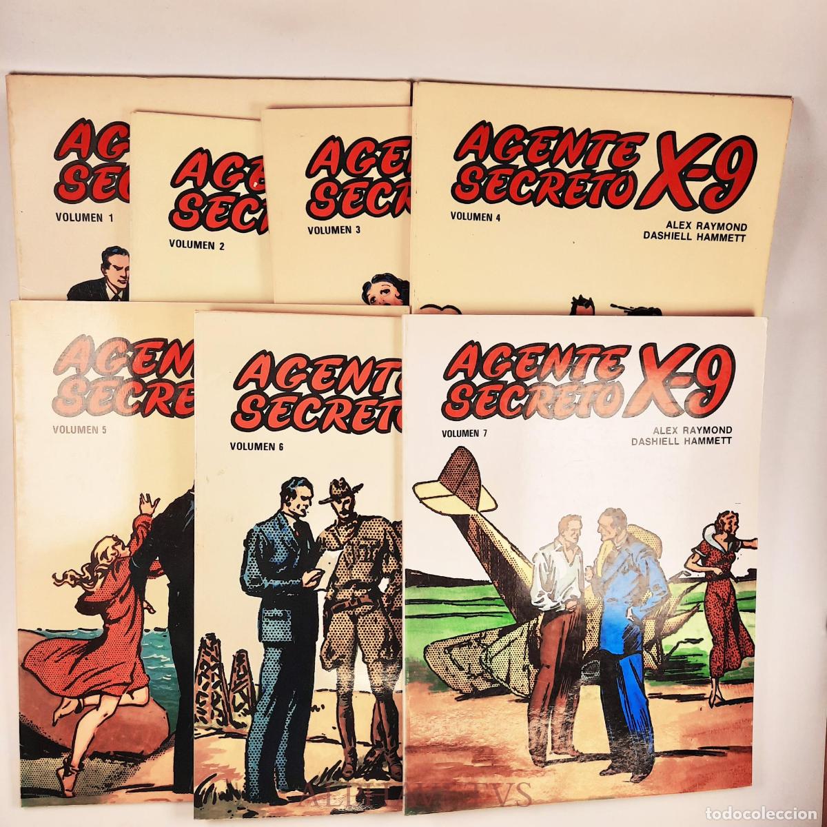 Comics: Agente secreto X-9 - 7 N&Uacute;MEROS - Raymond, Alex