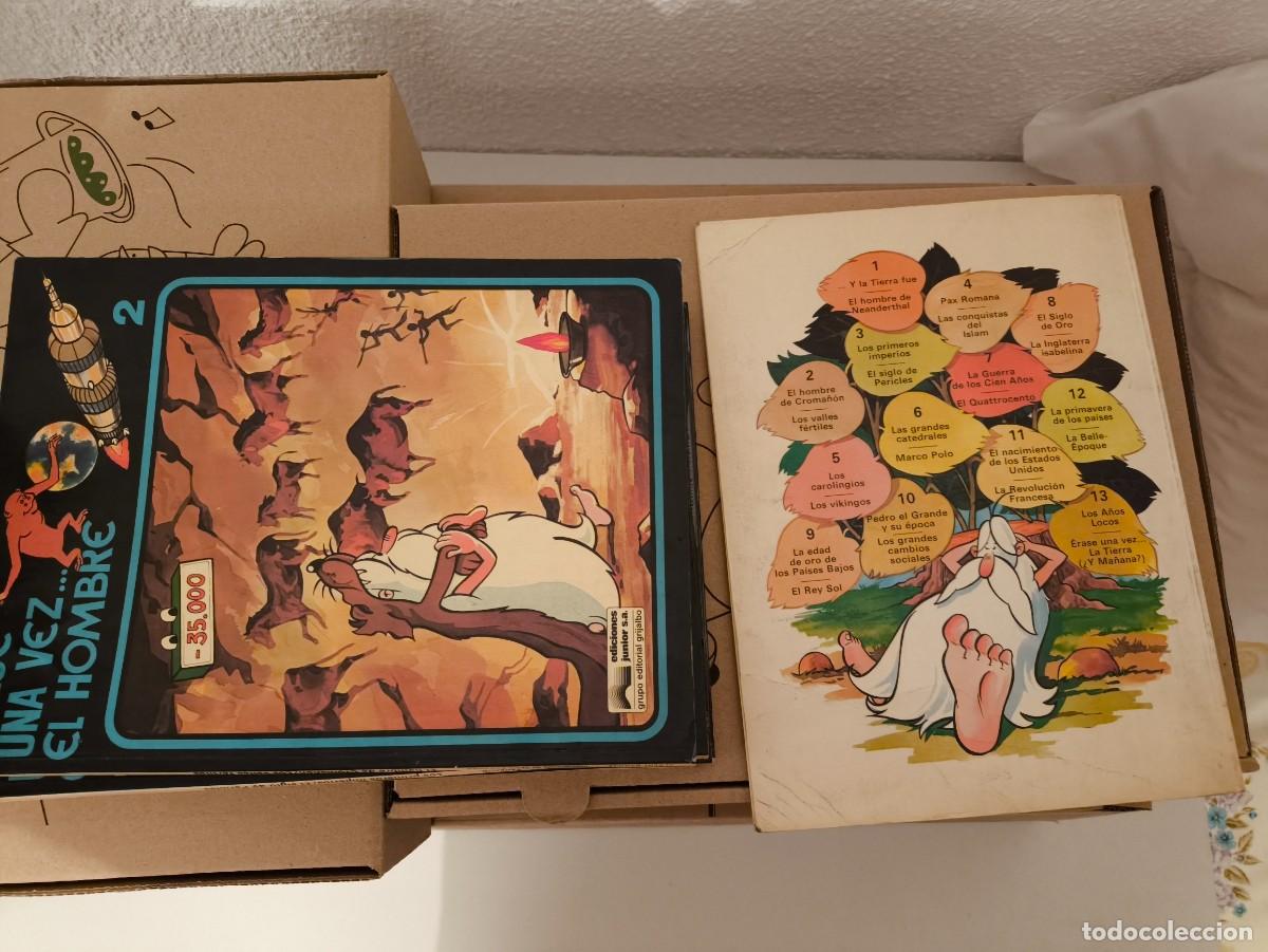 C&oacute;mics: Colecci&oacute;n completa &rdquo;&Eacute;rase una vez el hombre&rdquo; 1978 - Foto 2